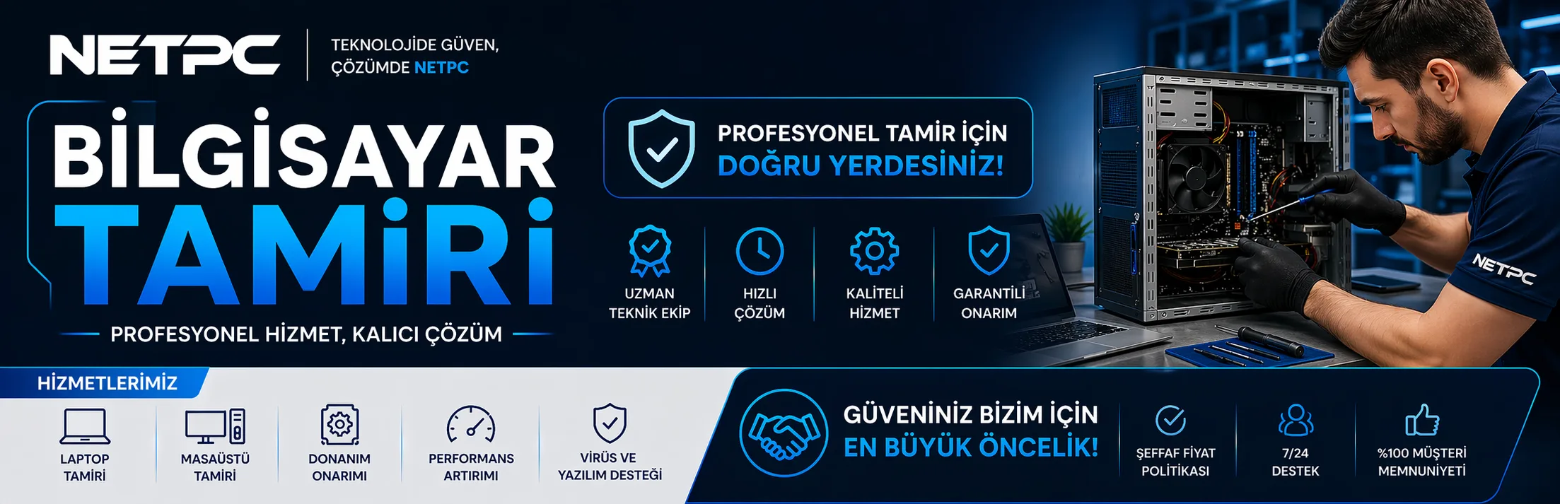 Profesyonel Bilgisayar Tamiri